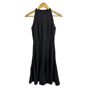 Fraiche by J‎ fit & flare skater black dress size Small NEW